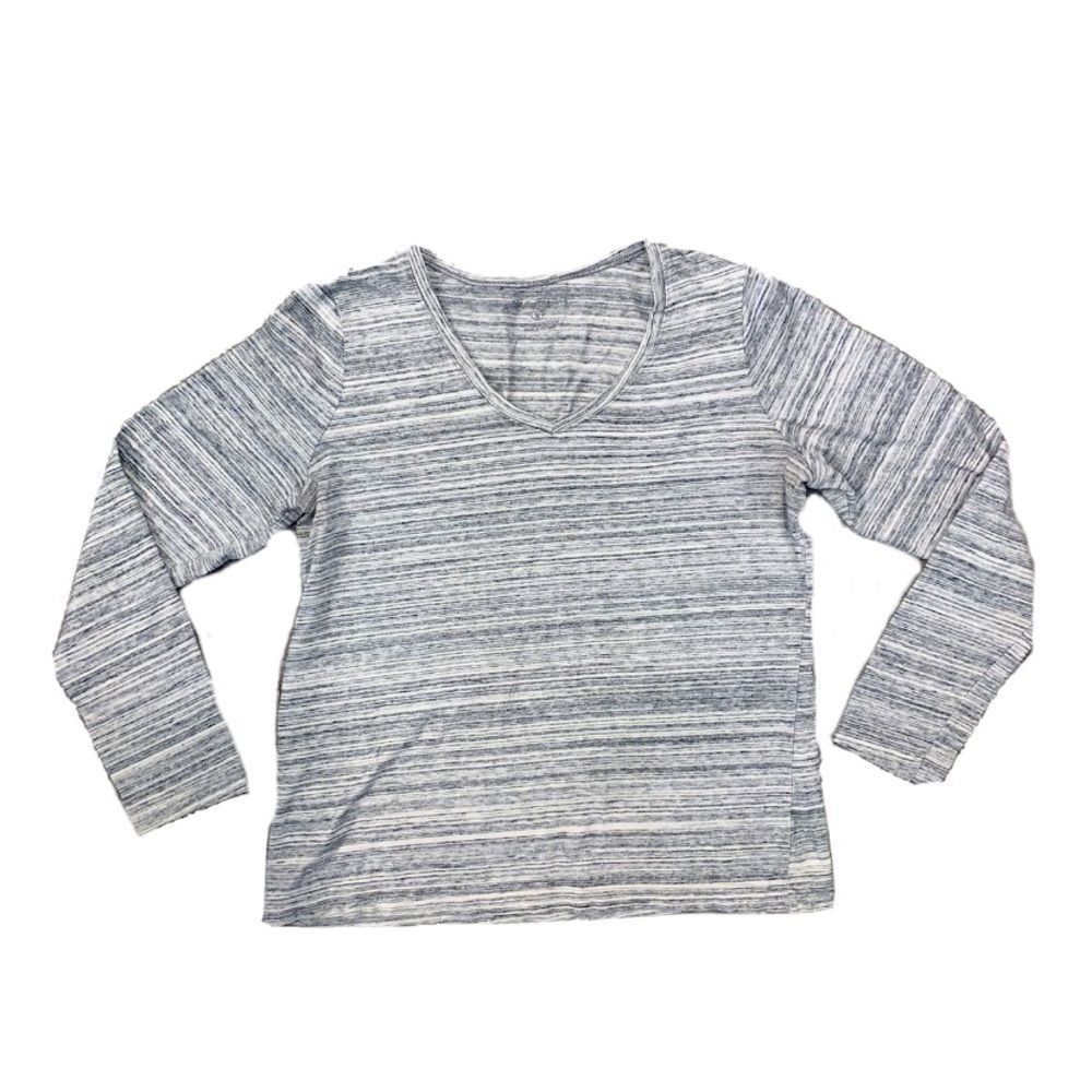 Eddie Bauer | Grey long sleeve top